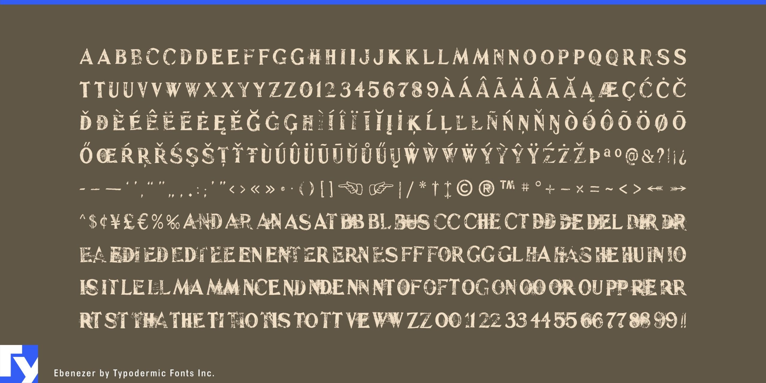 Shadows Dance: Experience the Macabre World of Ebenezer Typeface