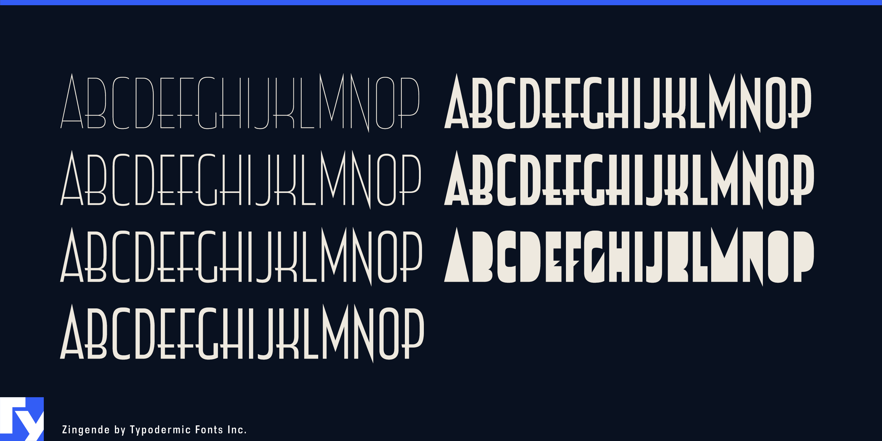Class and Sophistication Combined: Zingende Typeface Elevates Your Message