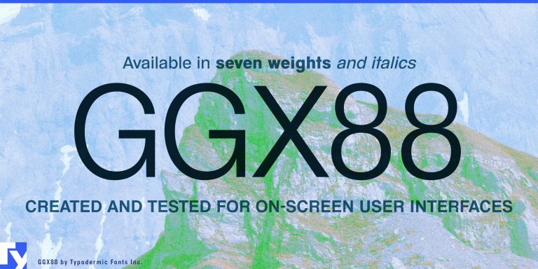 Clean and Contemporary: GGX88 Typeface for Stunning Designs