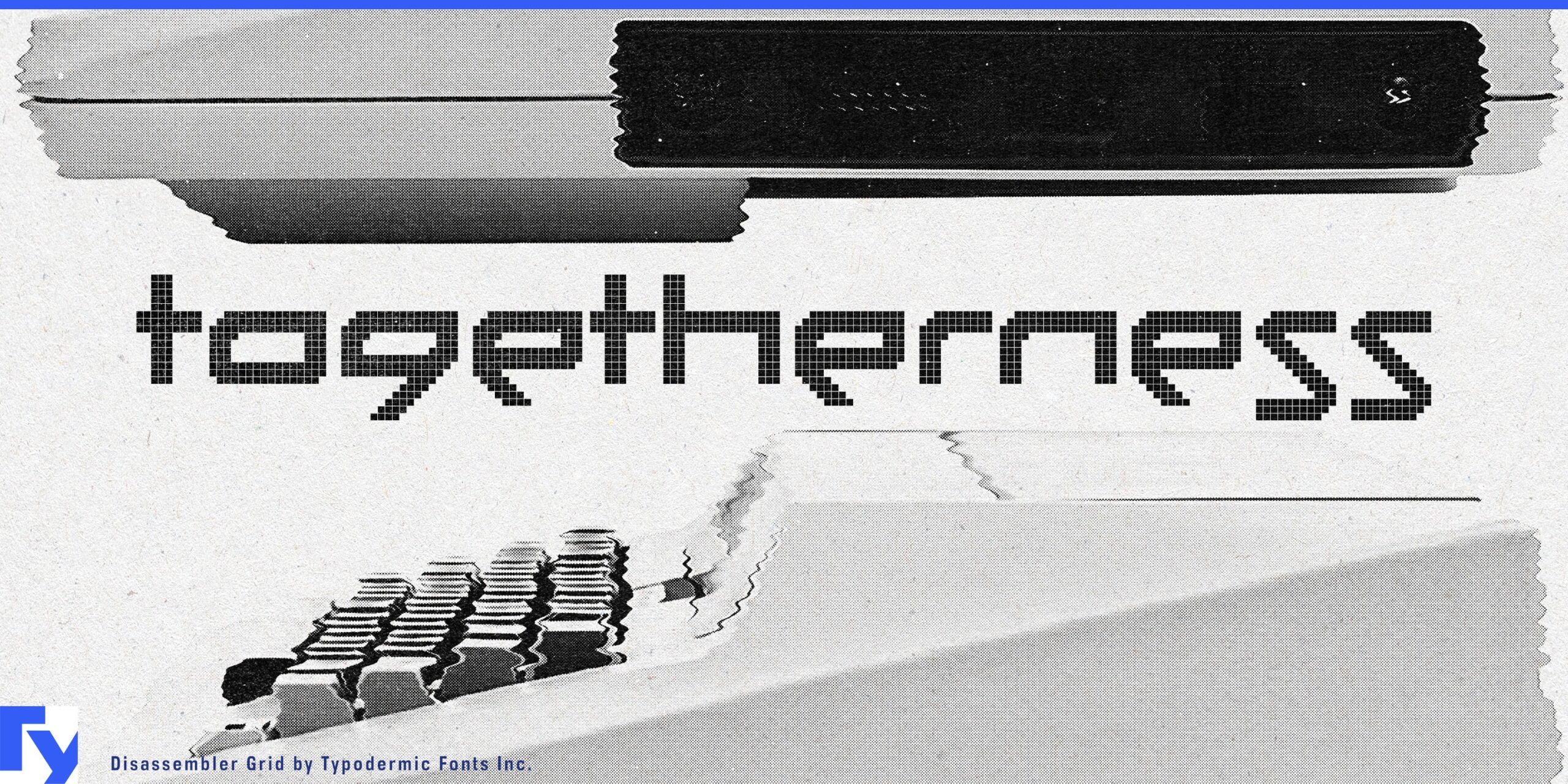 Step into the 8-Bit Era: Experience Disassembler Typeface in Action
