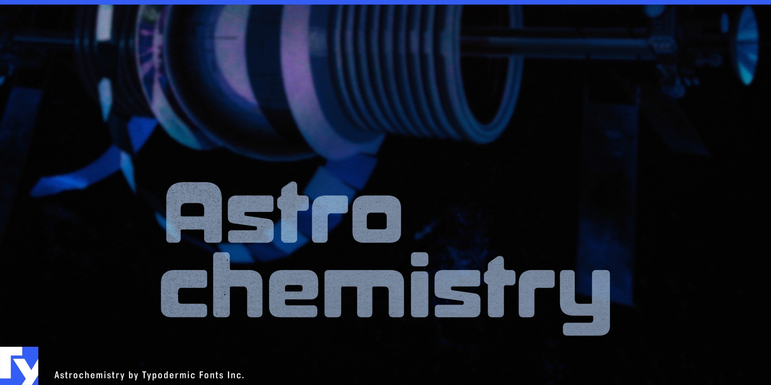 Discover the Seamless Contrast of Astrochemistry Typeface
