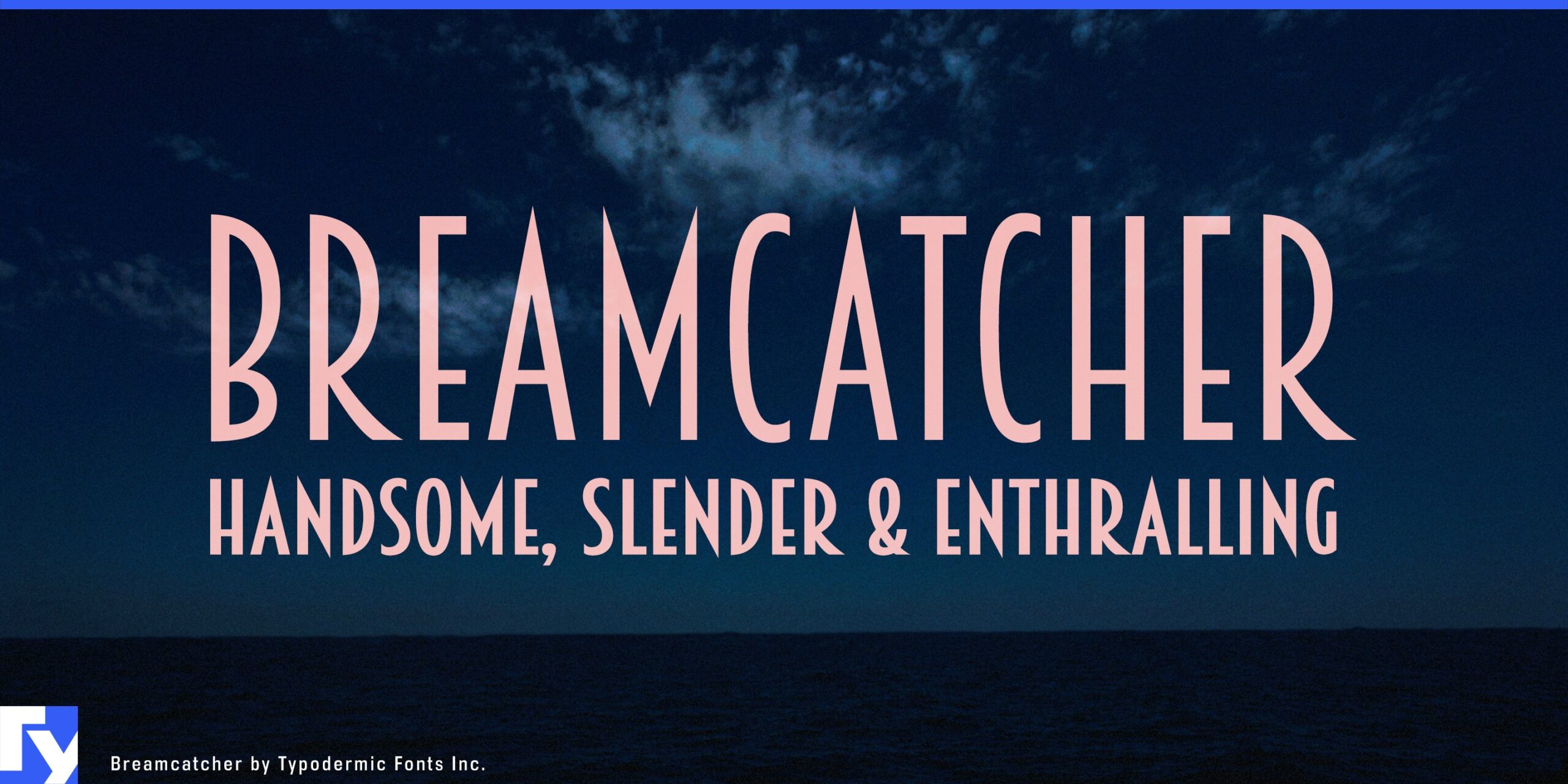 Captivating the Essence of the 1920s: Breamcatcher Typeface in Action
