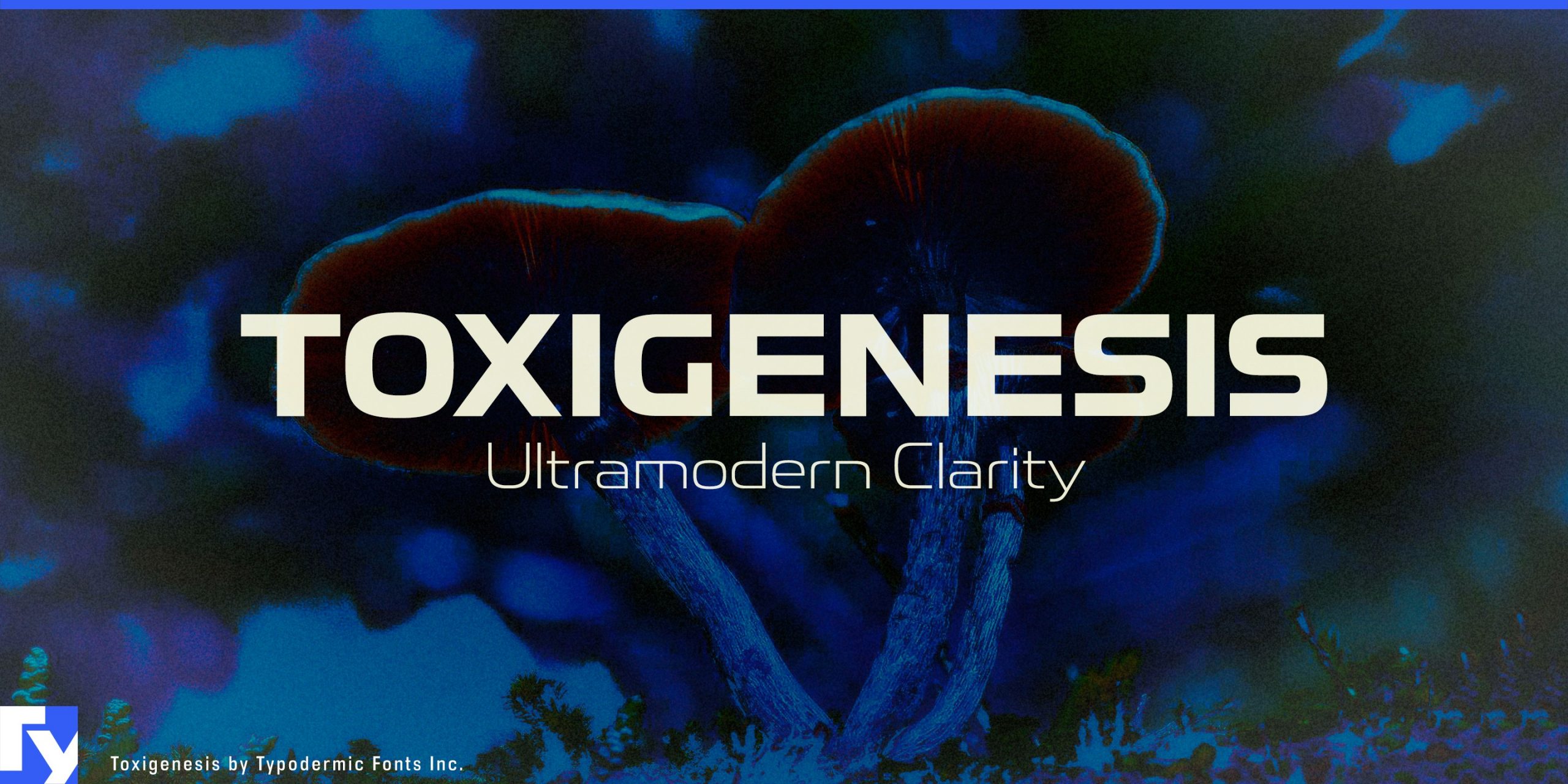 Unleash the industrial confidence of Toxigenesis, the ultimate font for cutting-edge designs.