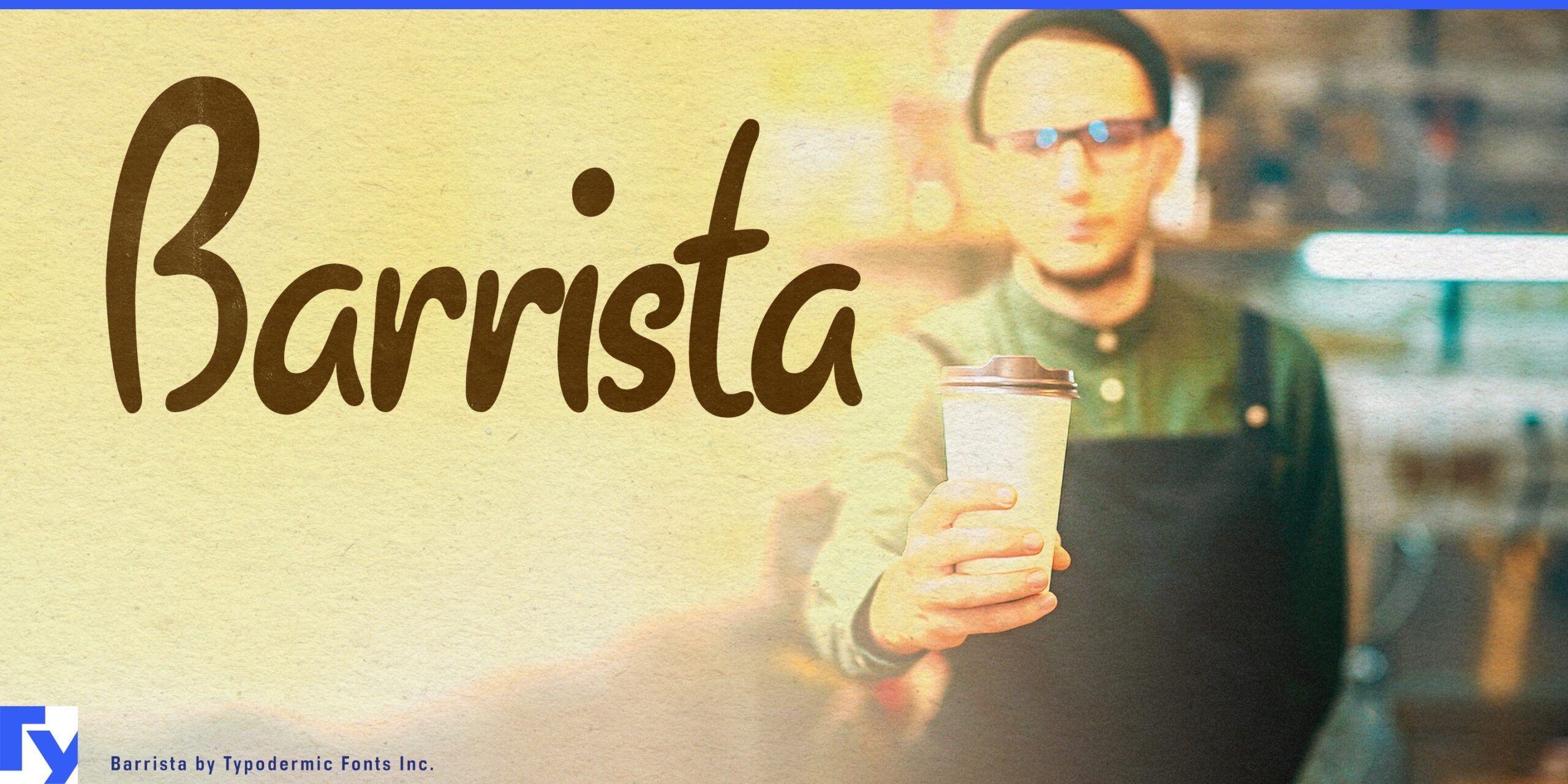 Brew Your Own Style with Barrista Typeface's Curly and Relaxing Vibes