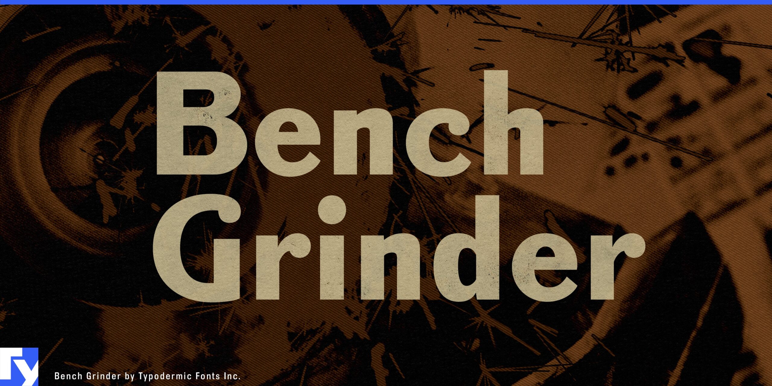 Discover the Unexpected Beauty of Bench Grinder Typeface