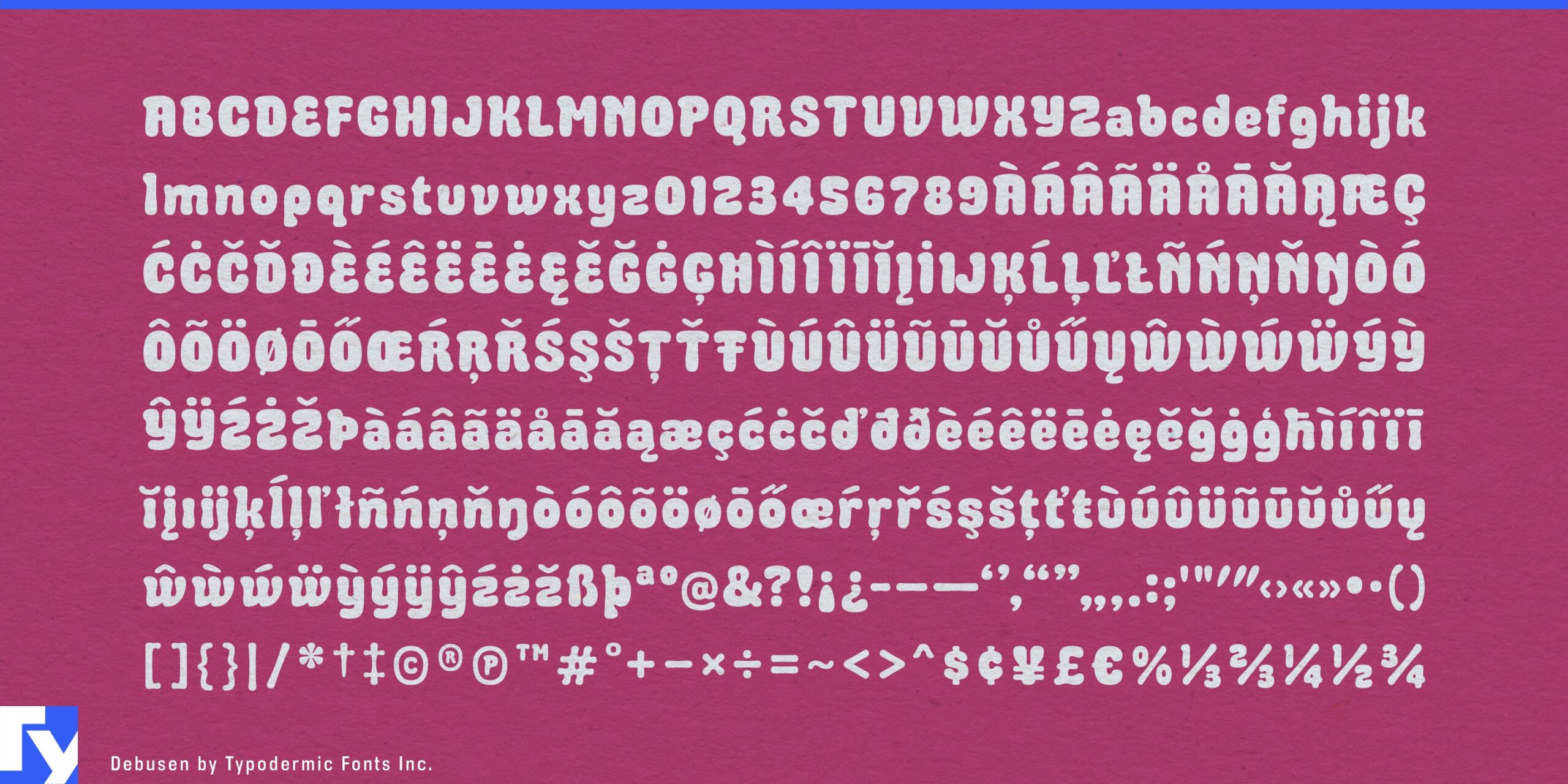 Embrace the Fluffy Softness of Debusen Typeface in Your Designs