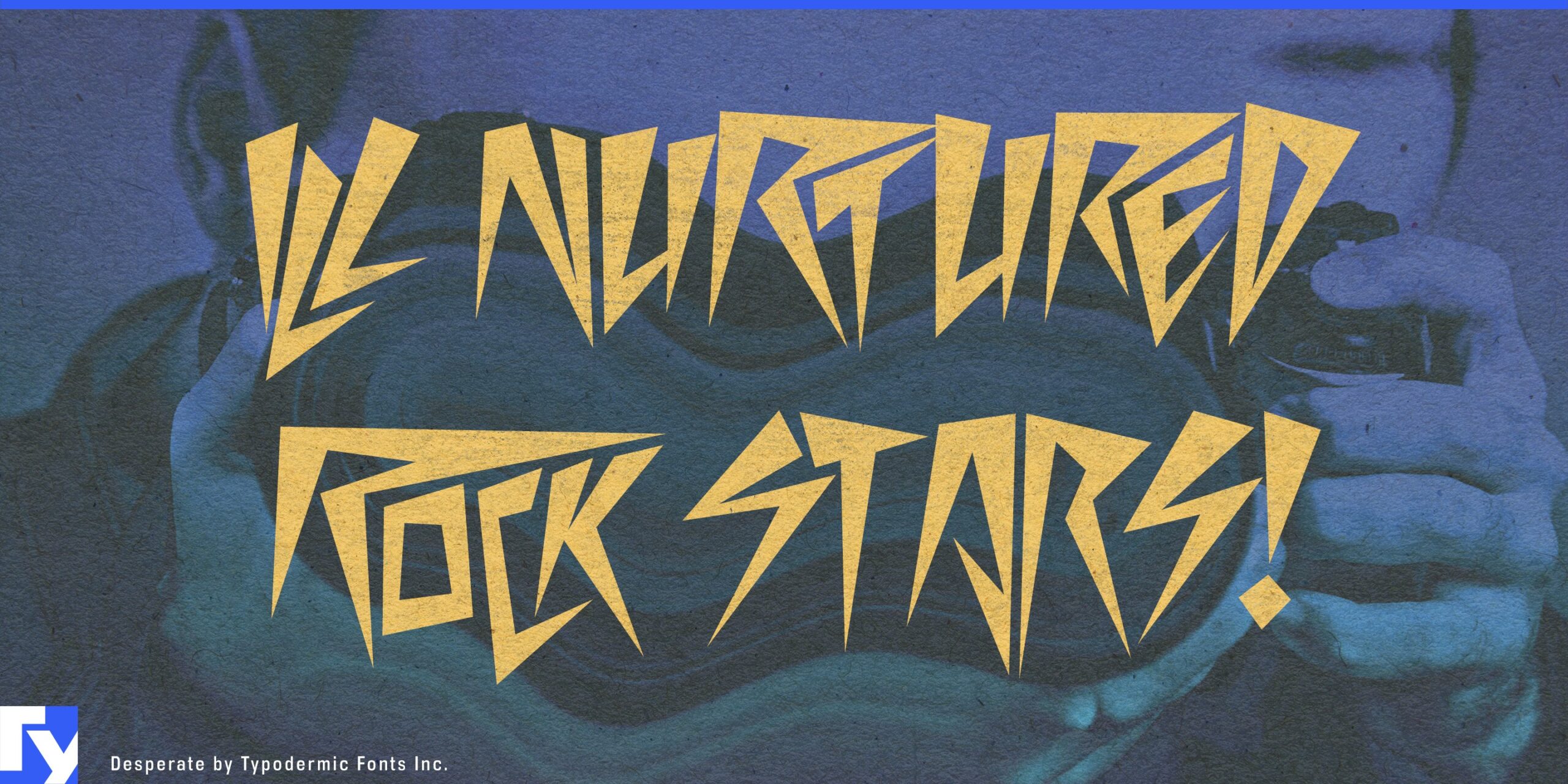 Punk Rock Power: Let Desperate Typeface Amplify Your Message