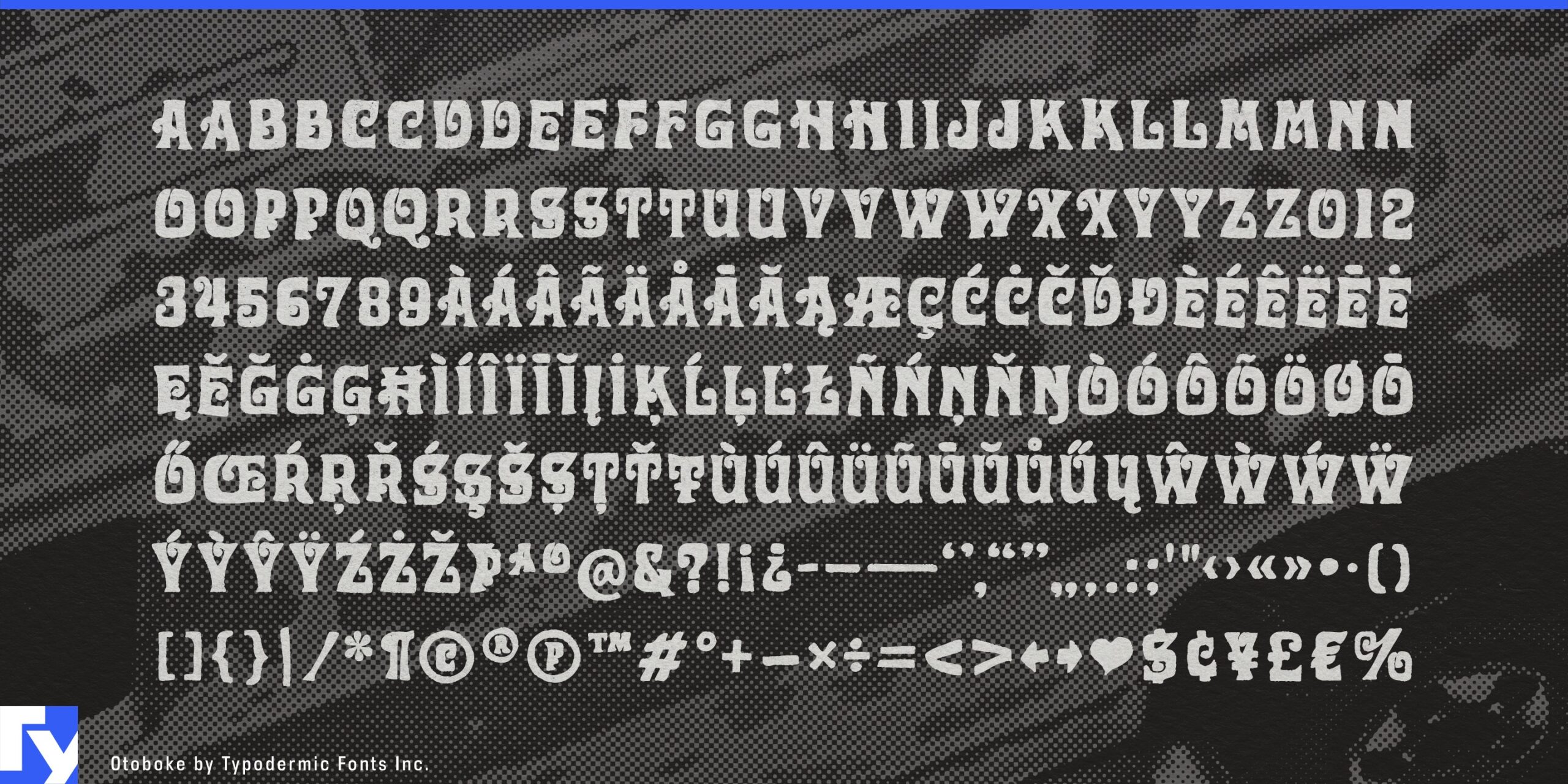 Letters Alive: Otoboke Typeface Showcased in Mind-Bending Images