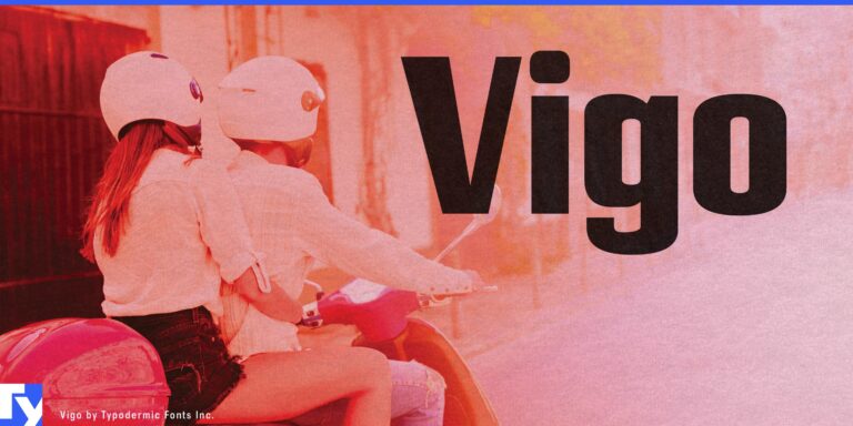 Vintage Charm Unleashed: Vigo Typeface Takes Center Stage