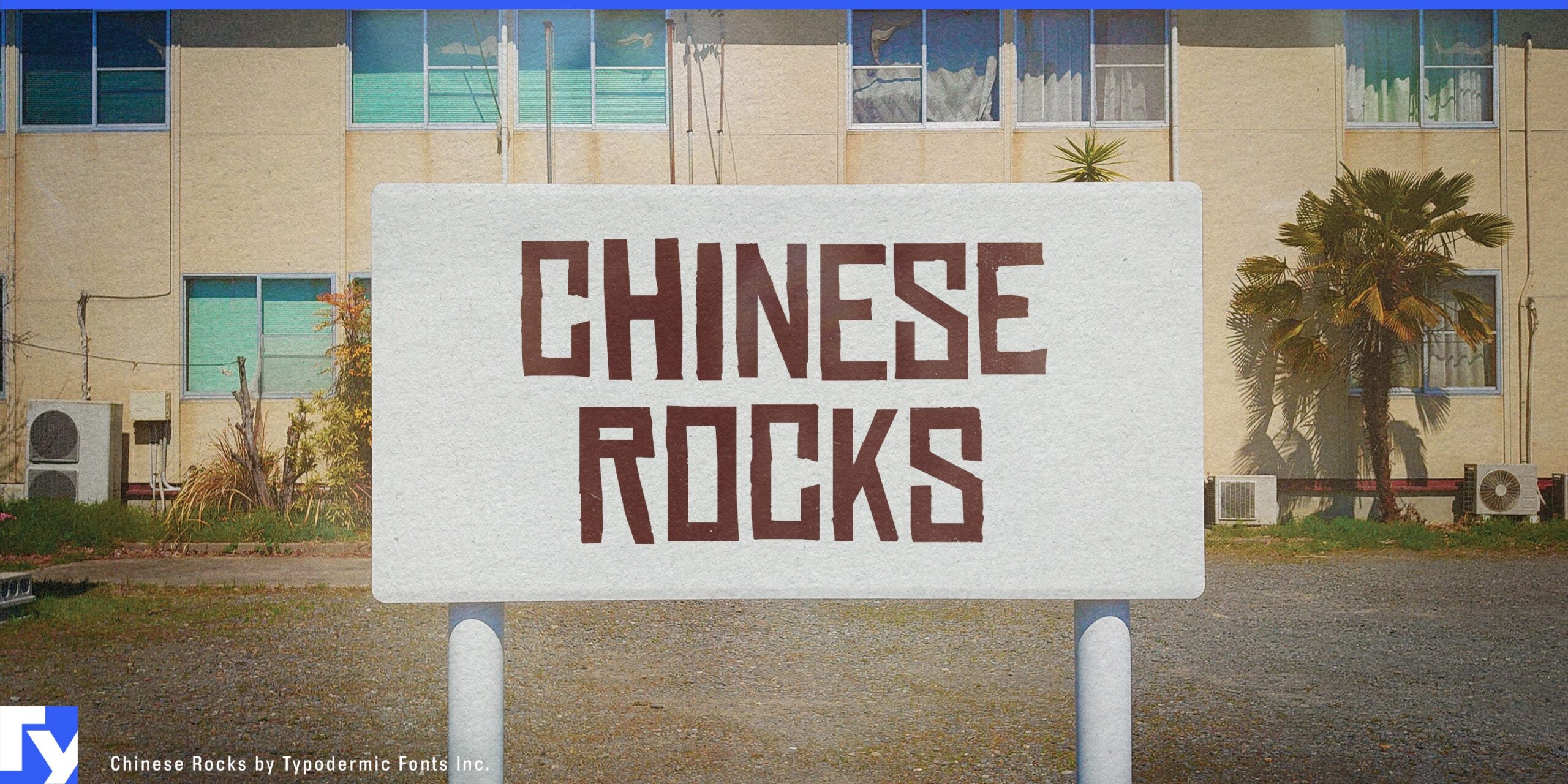 Rawness Redefined: Chinese Rocks Typeface Makes a Statement