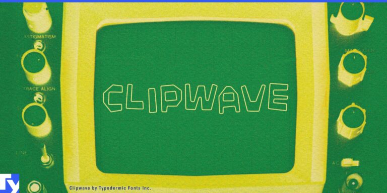 Infuse Your Typography with the Quirky Spirit of Clipwave