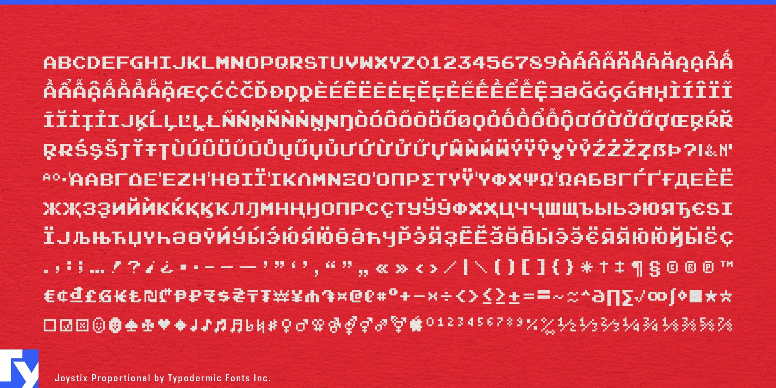 Relive the 80s: Joystix Typeface in Action