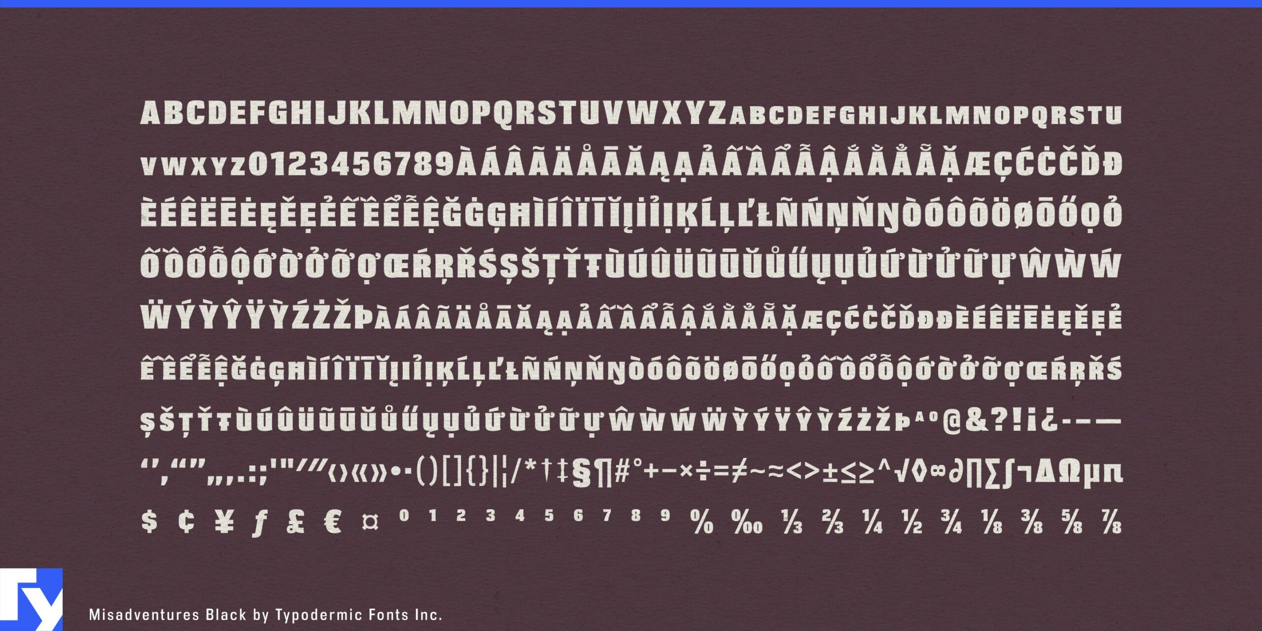 Misadventures Typeface: All Brawn, No Nonsense for Impactful Designs