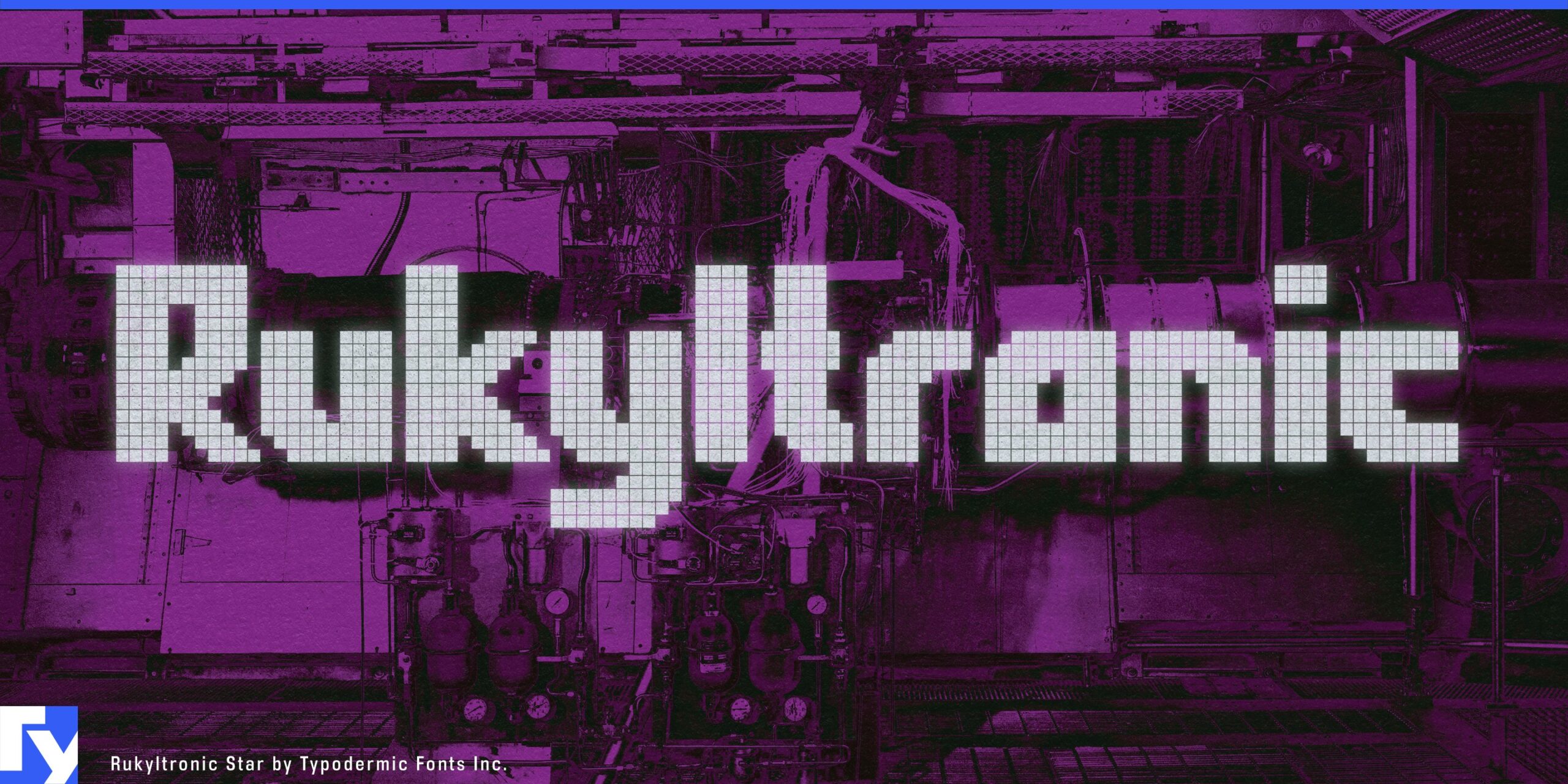 Step into the 80s with Rukyltronic's vintage computer feel