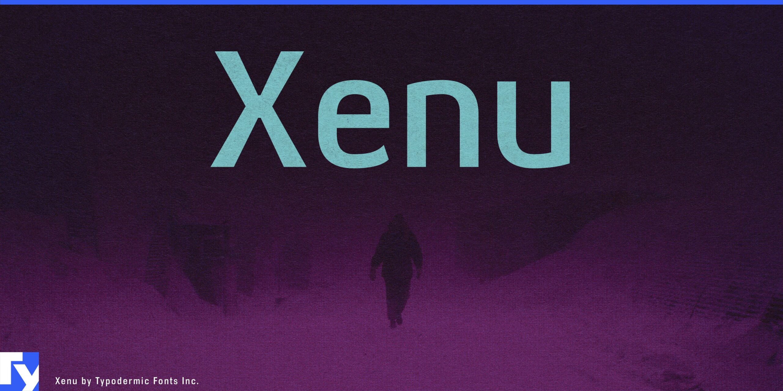 Technological Elegance: Xenu Font's Sleek Lines