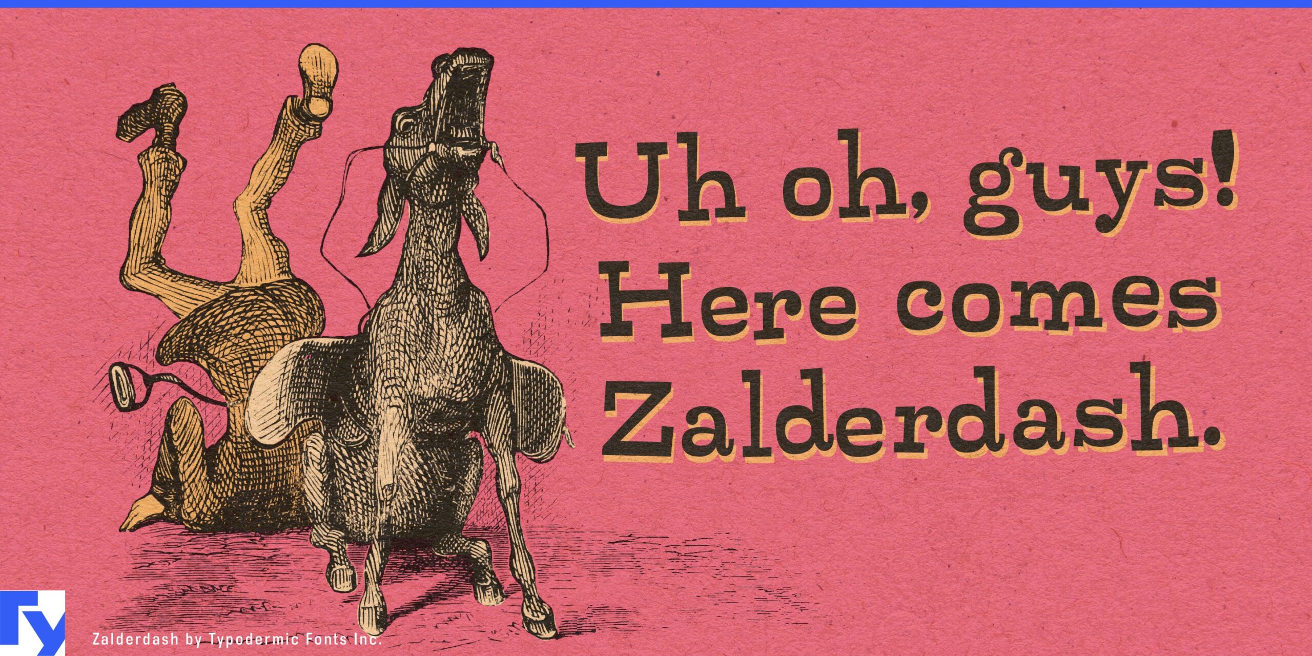 Freshest Thing Since Sliced Hay: Zalderdash Typeface Makes an Impact