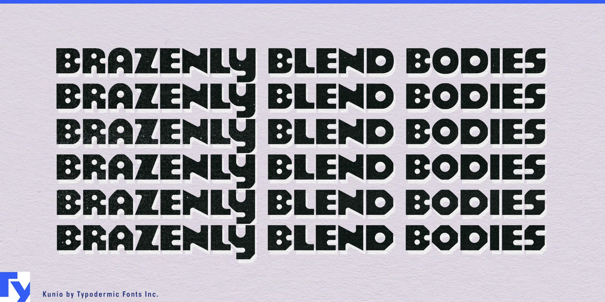 Endless Possibilities: Kunio Typeface Inspires Million Combinations