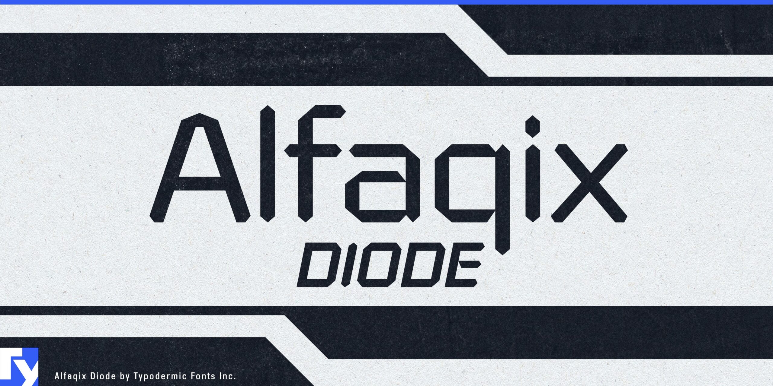 Alfaqix Diode in action: Segmented LCD digits meet digital design